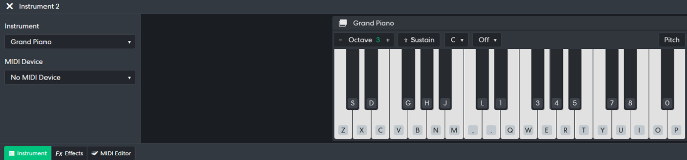 bandlab keyboard